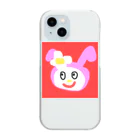 atto_almondの畜生うさぎちゃん Clear Smartphone Case