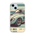 todatodatodaのレトロなスポーツカー Clear Smartphone Case