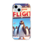 sunofamino420のsunono420 making movies “Flightless Dream” Clear Smartphone Case