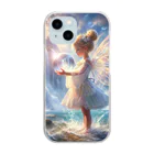 太陽の手の水の妖精 Clear Smartphone Case