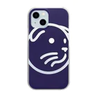 アニマルアーティファクトのスコネコ Clear Smartphone Case