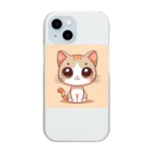 yos-1292583のねこニコばん Clear Smartphone Case