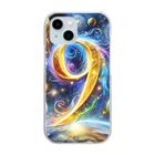 Super_Bluemoonの神秘的な数字 No.9🎵 Clear Smartphone Case