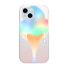 Kayoko Kの氷河ソフトクリーム Clear Smartphone Case