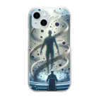 sanbikaの宇宙 Clear Smartphone Case