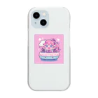 sion1010のアイドルイラスト Clear Smartphone Case