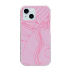 Ramen-Geniusのグリーン.ガーデン Clear Smartphone Case