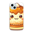 TAKACCHI_STOREのカレーちゃん Clear Smartphone Case