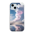 chan-takehaniの天空の鏡  Clear Smartphone Case