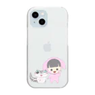 milkyway.77のアルラビちゃんとレオパ Clear Smartphone Case