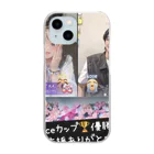 midori_kawaの旅するゆきゆきwithチーム爪痕 Forceカップ優勝記念グッズ Clear Smartphone Case