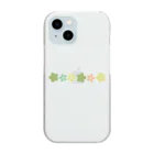 つきしょっぷのくすみカラーの桜 Clear Smartphone Case