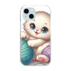 Akiraの猫 Clear Smartphone Case