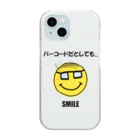 mo-zaicのバーコードだとしても...ＳＭＩＬＥ Clear Smartphone Case