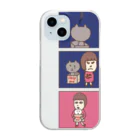 oniyanma64の猫と私と Clear Smartphone Case