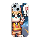 子猫カーニバルの煽り運転禁止！ Clear Smartphone Case