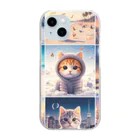 ねこ好き姉貴のぬこ好き姉貴 Clear Smartphone Case