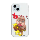 ニゴ猫　shopのわーにんぐっ Clear Smartphone Case