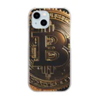 crypto-のビットコイン Clear Smartphone Case