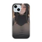 名前募集中の見ててくれる巨乳のお姉さん① Clear Smartphone Case