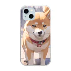 konoha_0326のしば犬くん Clear Smartphone Case