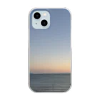 syo tam Enaのただの夕方の海 Clear Smartphone Case