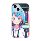 kotoha416 Music OFFICIAL GOODSのAozuki│アオヅキ Clear Smartphone Case