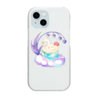 実果の小屋の夢色スワン Clear Smartphone Case