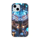 gomaabura1213のきれいな回路 Clear Smartphone Case