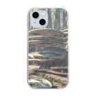 イラスト放浪記の未来都市 Clear Smartphone Case