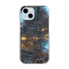 gomaabura1213の電子回路 Clear Smartphone Case