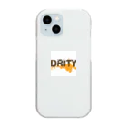 DIRTYのDIRTY クリアスマホケース