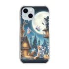 JAMnano1837の猫と妖精の暮らす世界 Clear Smartphone Case