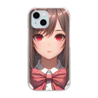 AIchan（AIイラスト）の愛117 Clear Smartphone Case