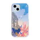 のんきな木の海の中のお姫様 Clear Smartphone Case