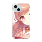 Japan-sakuraの桜の乙姫 Clear Smartphone Case