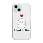 ポポブランドの生きづらいさん Clear Smartphone Case