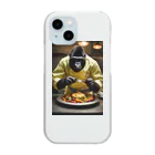 gorilla-in-the-woridのシェフゴリラ Clear Smartphone Case