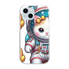 ichi_cocoのスペースキティ クリアスマホケース