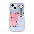 よわむしたこぴっぴのよわむしたこぴっぴ Clear Smartphone Case