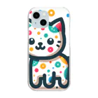 はるねこちゃん🐱　harunekocyanのはるねこちゃん Clear Smartphone Case