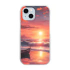 my Favorite storeの映える夕日🌆 Clear Smartphone Case