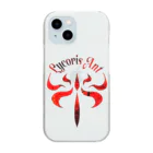 Lycoris Ant～リコリスアント～のLycorisAnt（リコリスアント）ロゴ Clear Smartphone Case