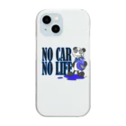 Selfish.One.Soul＝｛S.O.S｝のNO CAR　NO LIFE Clear Smartphone Case