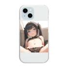 美少女学院の黒髪幼女　美鈴ちゃん Clear Smartphone Case