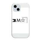 Rad7のMの飛躍 Clear Smartphone Case