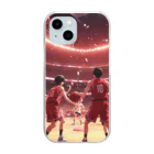 NAOSANの気まぐれ屋の"Final match" Clear Smartphone Case