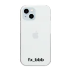 fx_bbbのfx_bbb Clear Smartphone Case