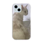 Mizuki・ASIA CATの後ろ美猫MILU🐾 Clear Smartphone Case