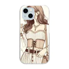 room-chaconneの寺町通りの貴子 Clear Smartphone Case